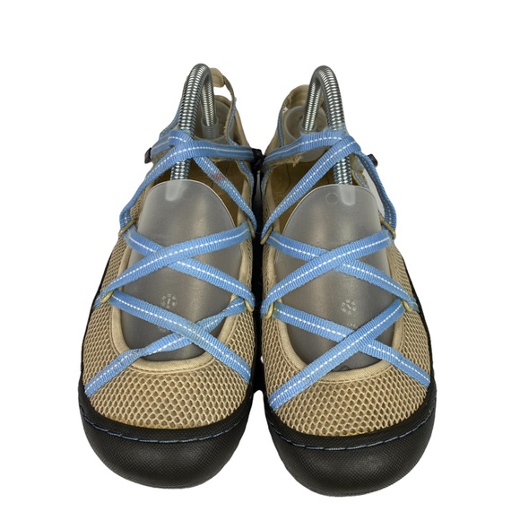 J-41 Jeep Gray Pink Vegan Textile Outdoor Shoes Active Strappy Sandals Size 8 - Picture 2 of 10